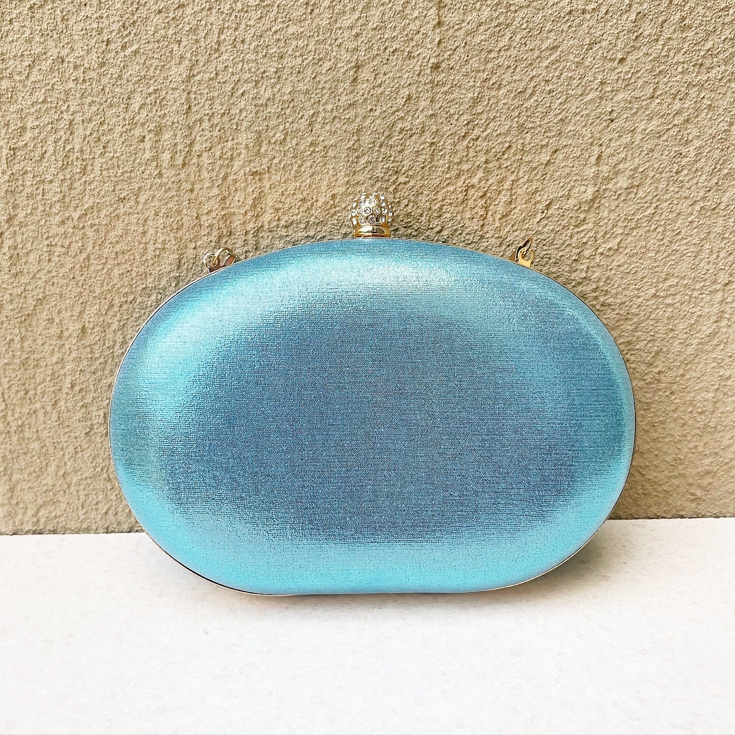 Turquoise Mosaic Clutch