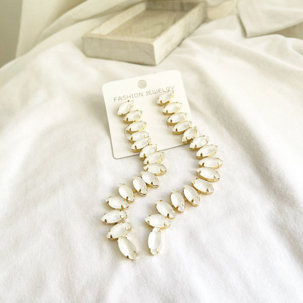 White Earrings