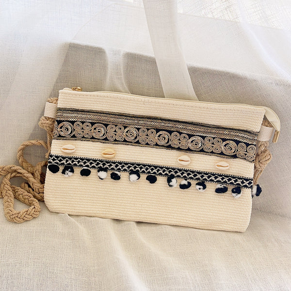 Offwhite Zéphyr Sahel Clutch