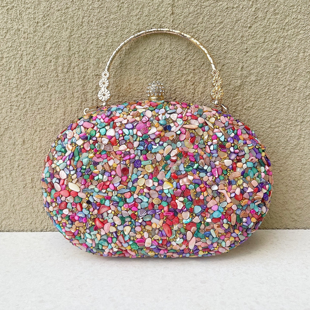Colorful Mosaic Clutch