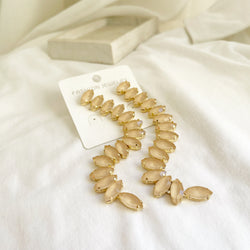 Beige Earrings