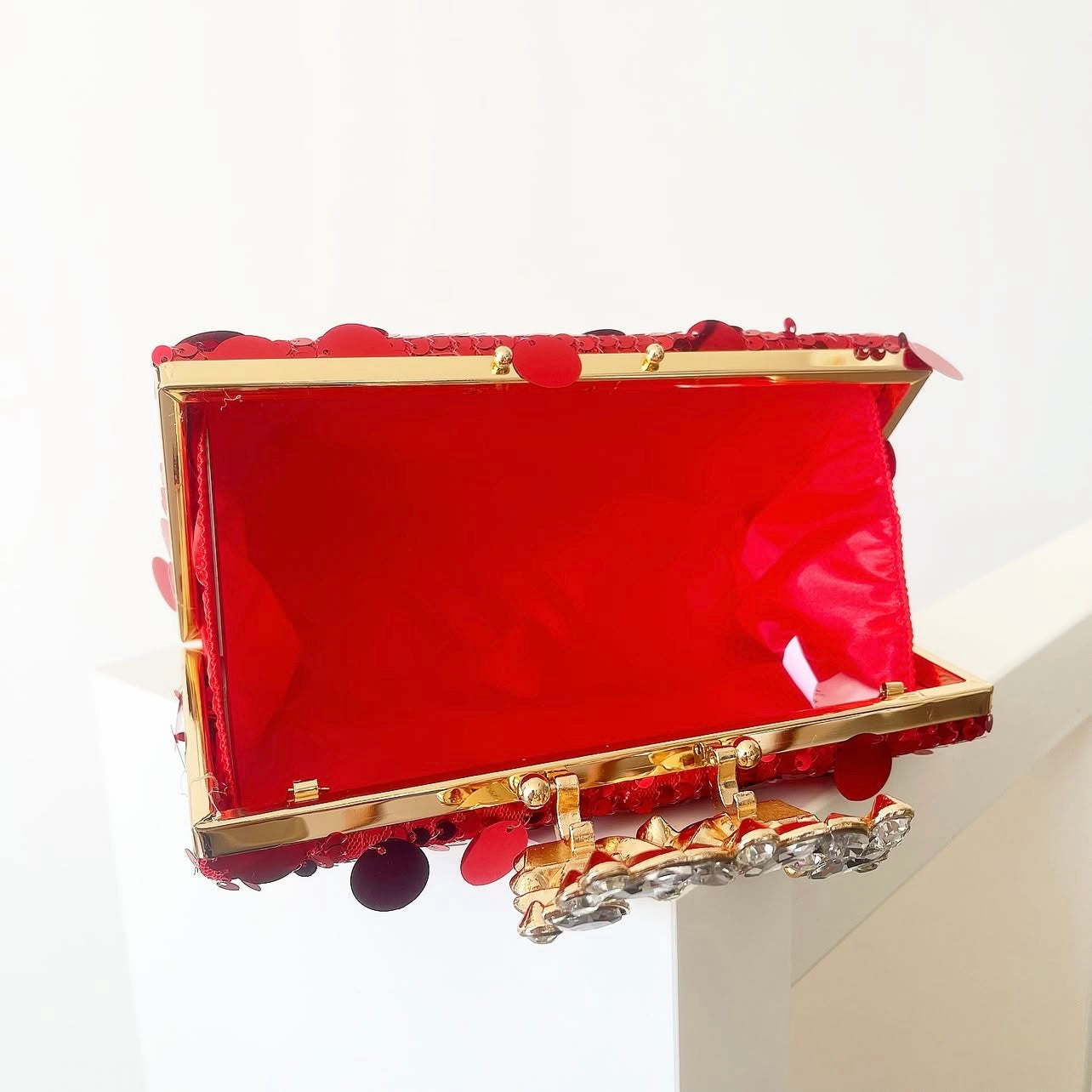 Red Desire Clutch