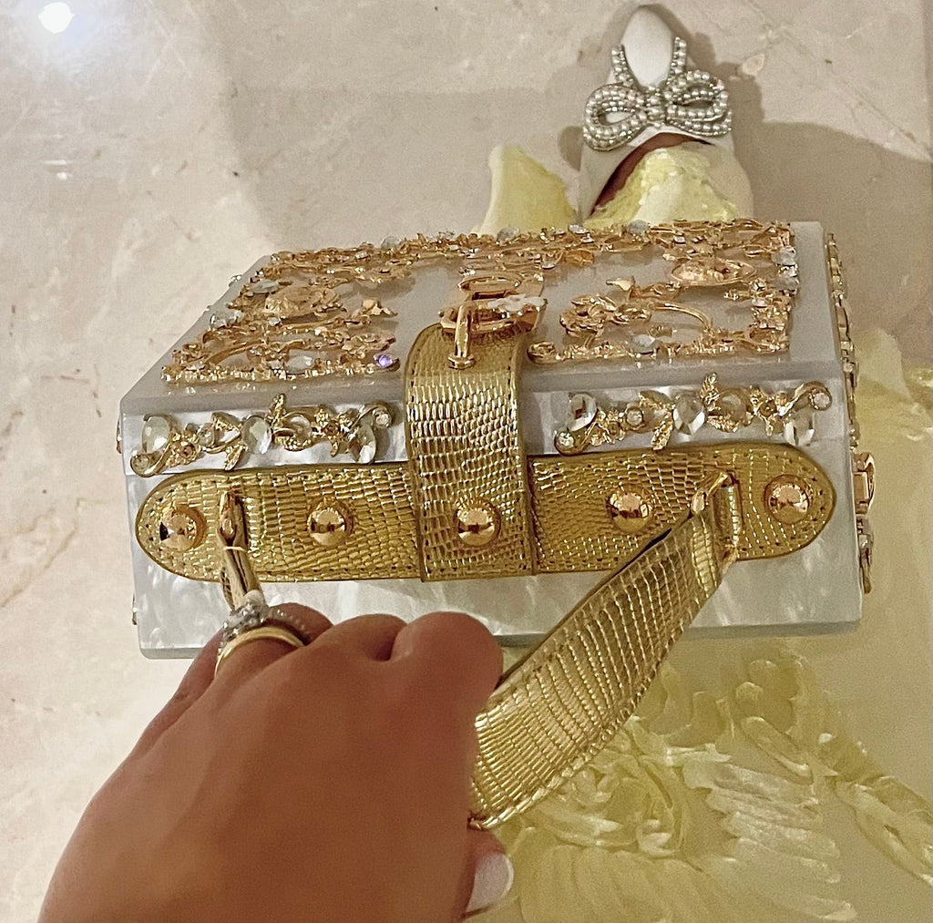 The Must Have Creamy White Masterpiece Clutch