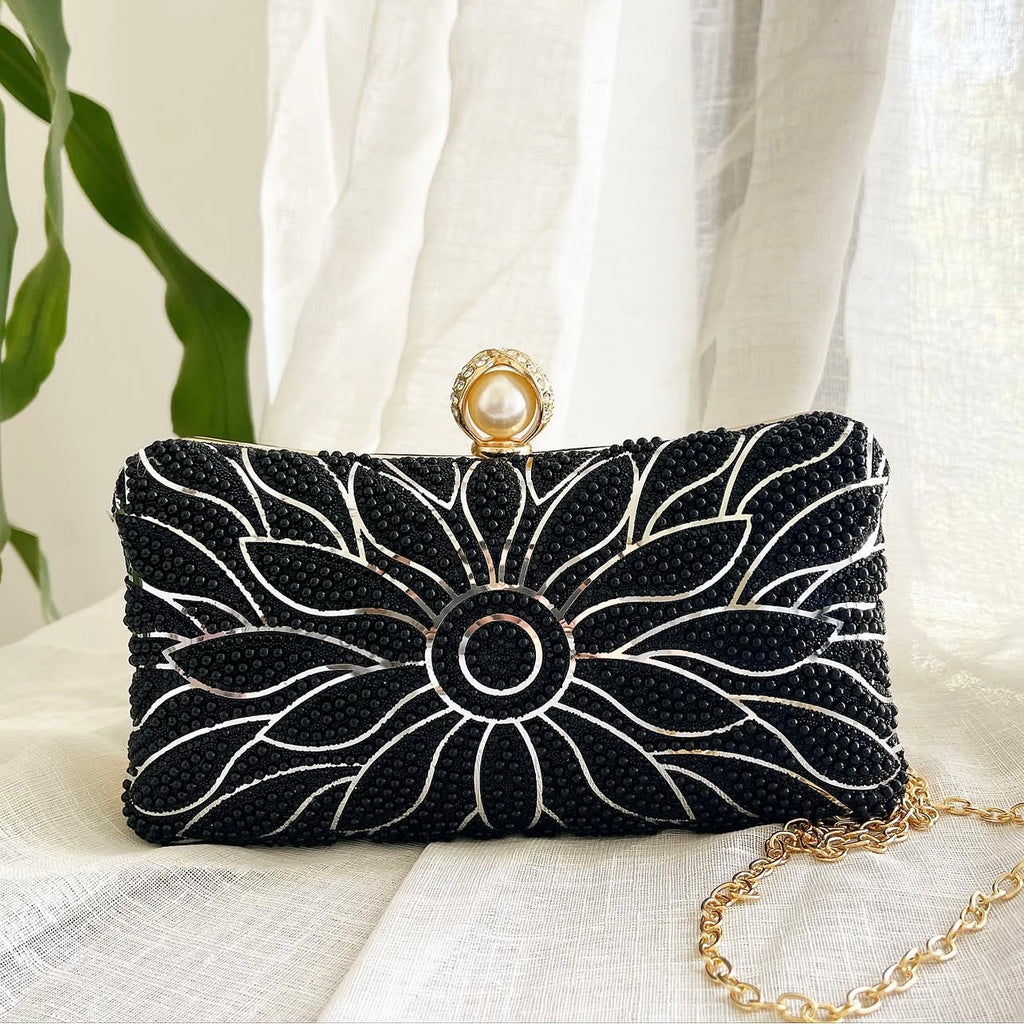 Black Pearls Clutch