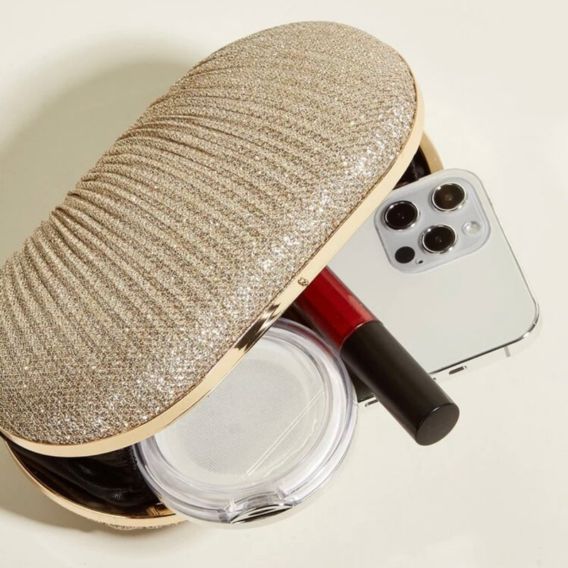 Gold Bow Clutch