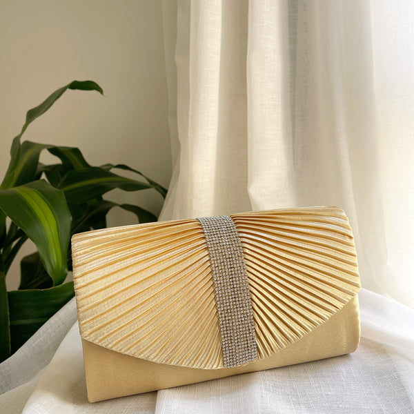Gold Midnight Gala Clutch
