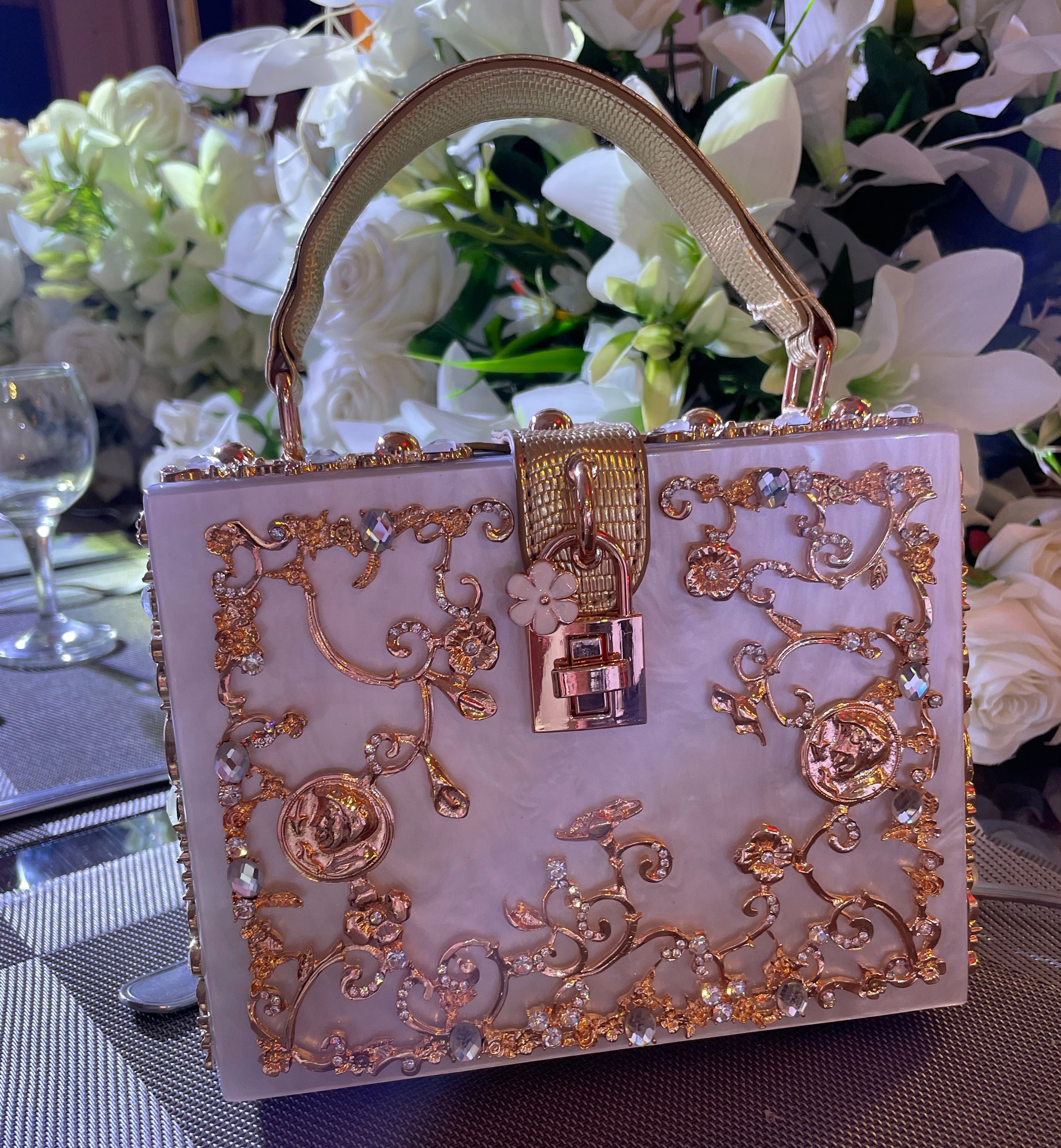 The Must Have Creamy White Masterpiece Clutch