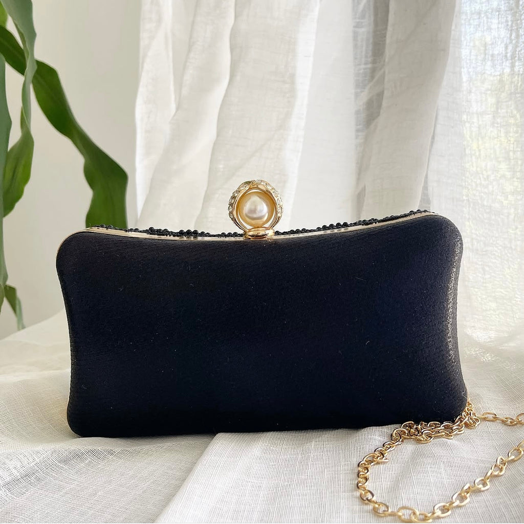 Black Pearls Clutch