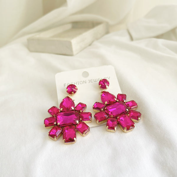 Hot Pink Earrings