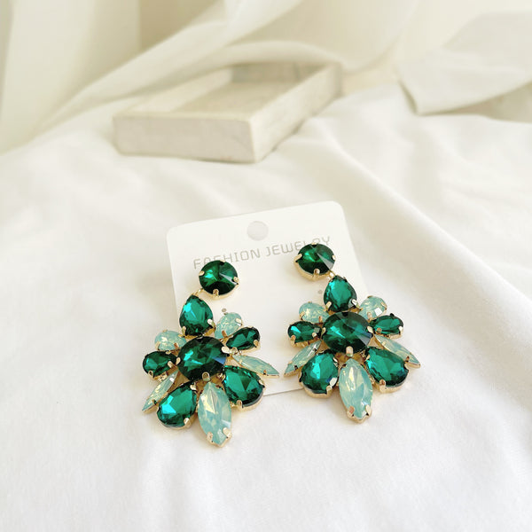 Green Earrings