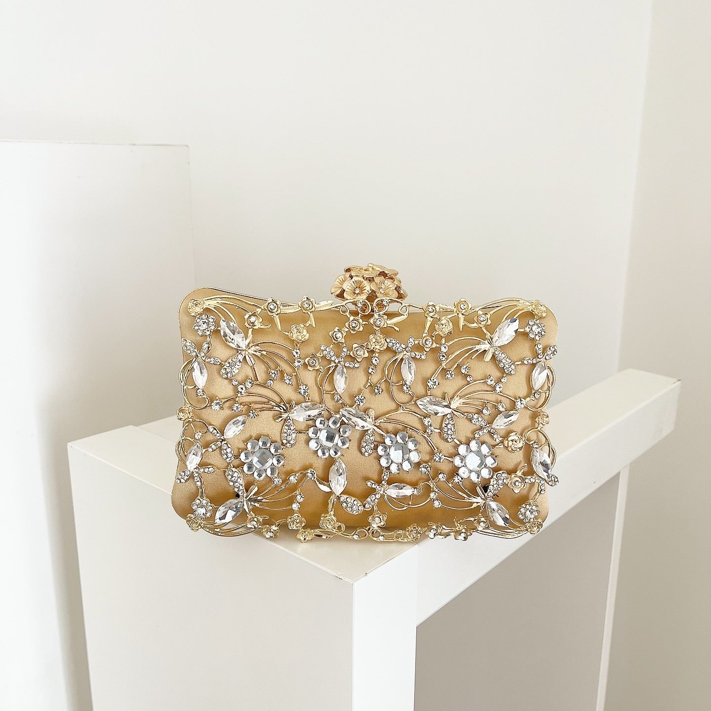 Gold Evolette Clutch