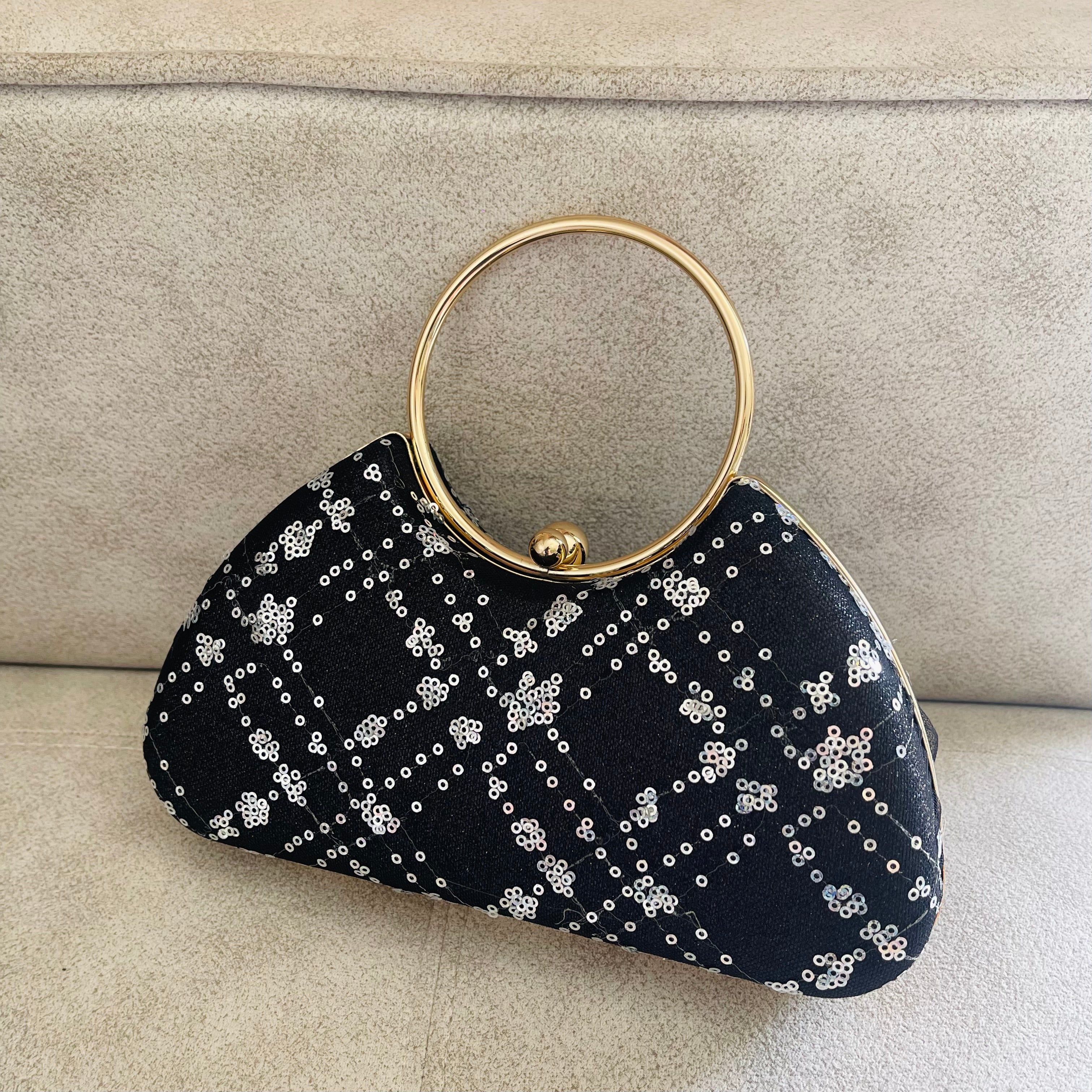 Black Lunara Clutch