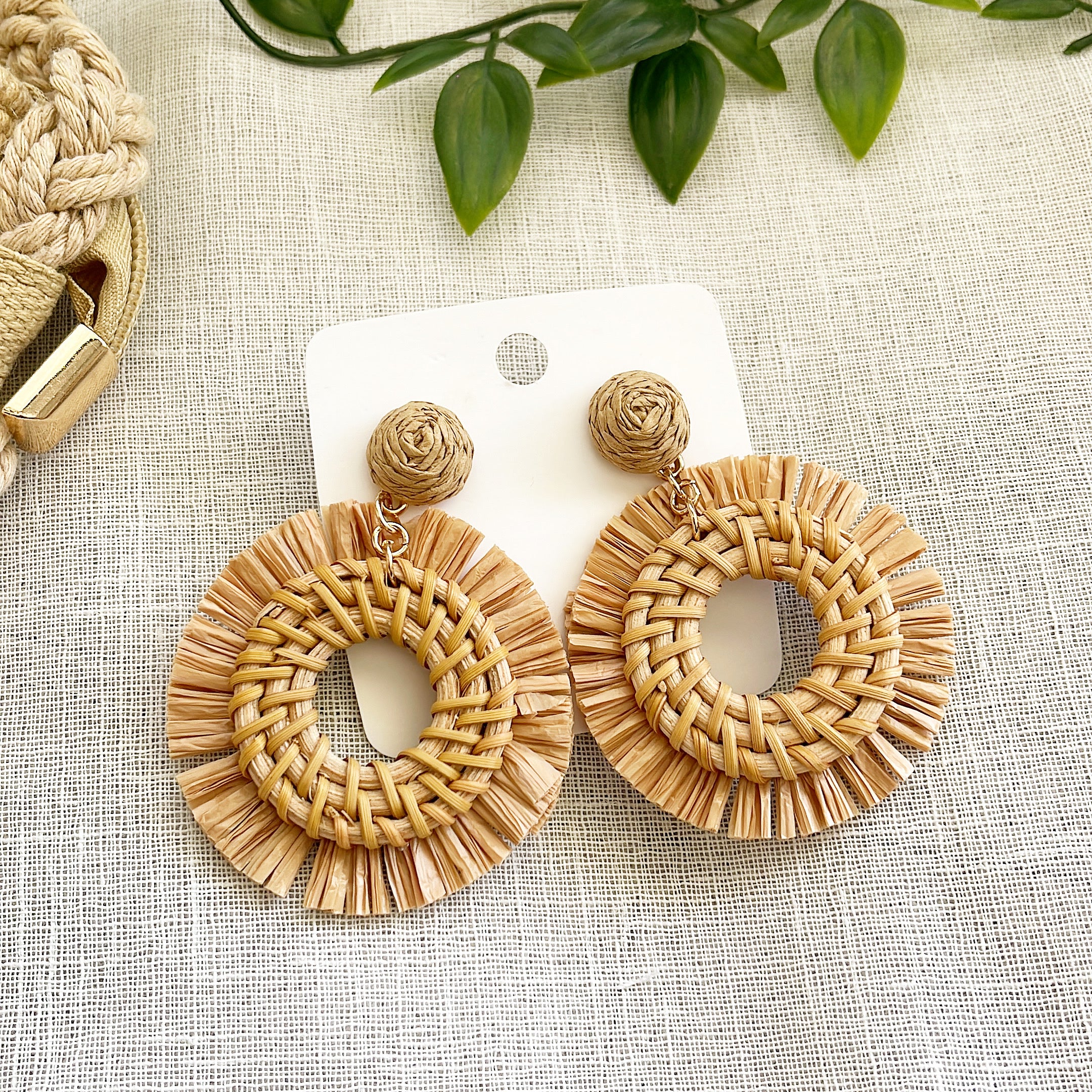 Beige Palmira Earrings