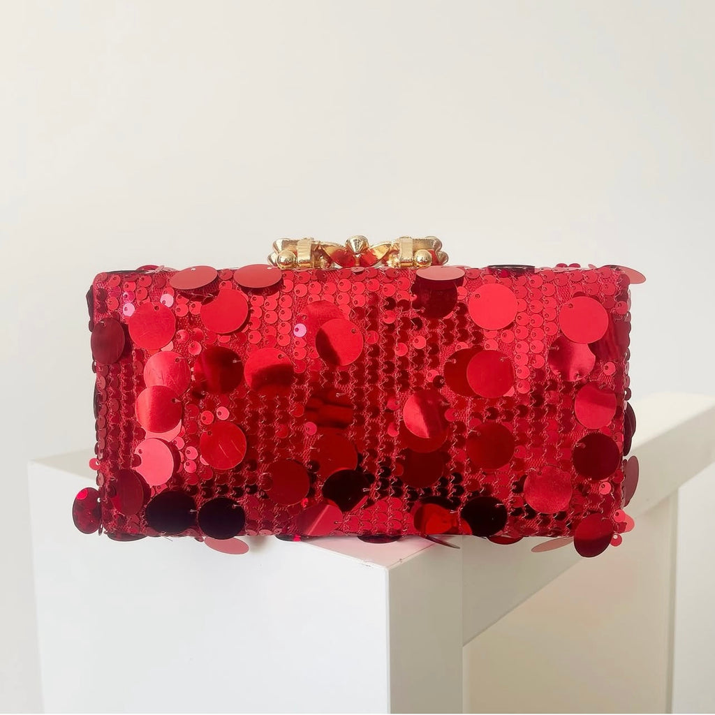 Red Desire Clutch