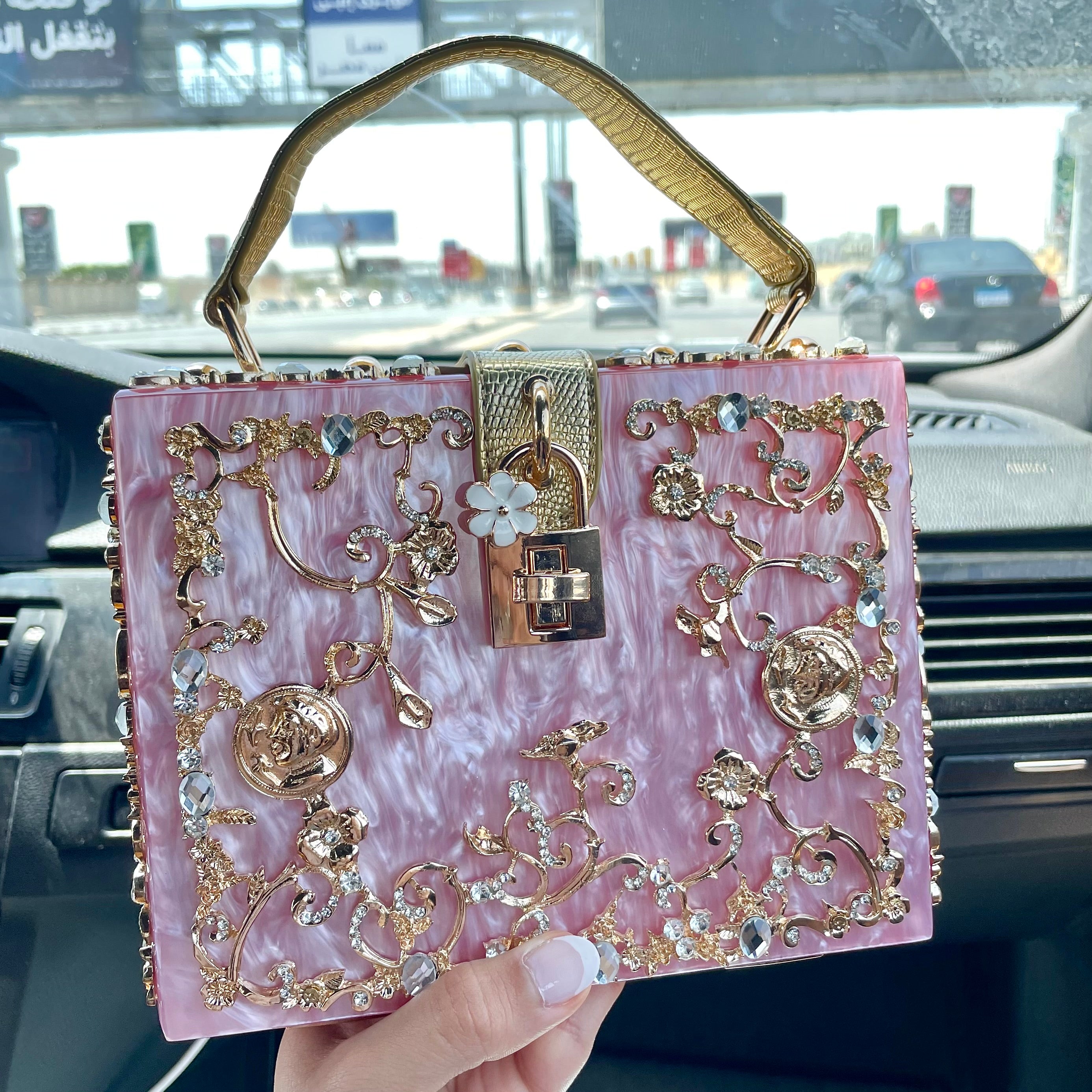 The Must Have Rose Masterpiece Clutch