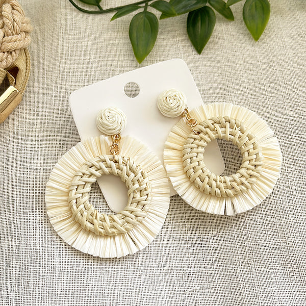 Offwhite Palmira Earrings