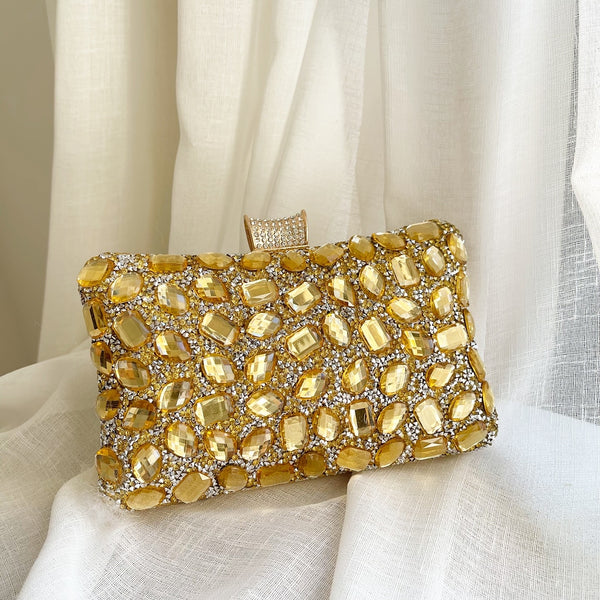 Gold Celestia Clutch