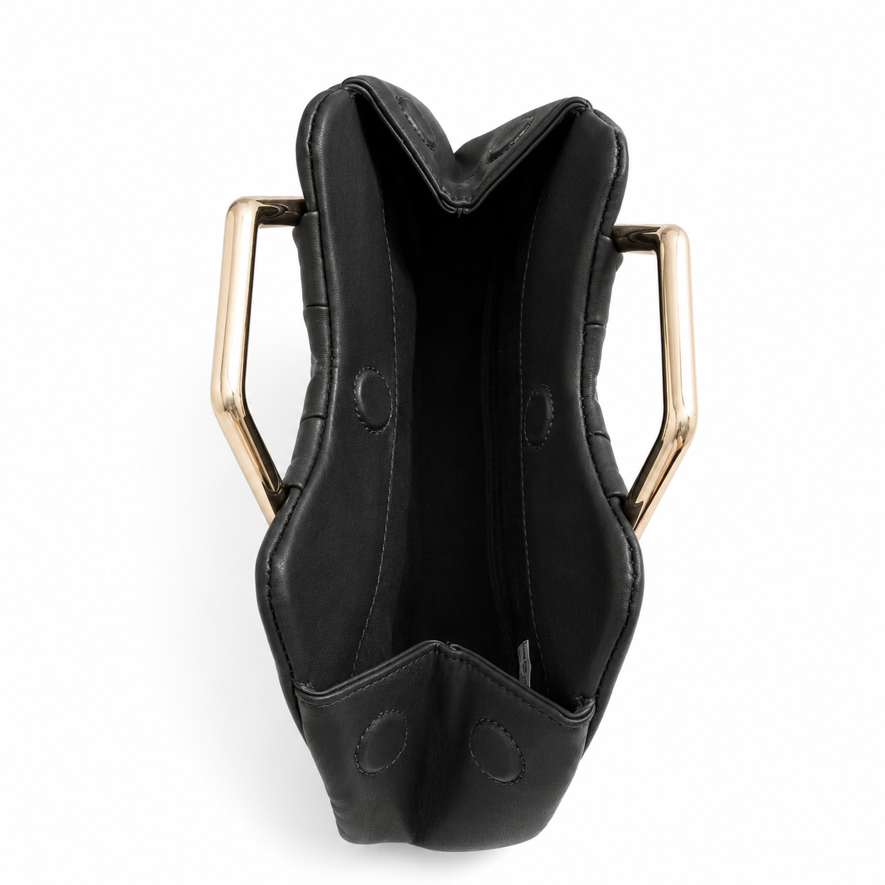 Black Venicedate Leather Bag