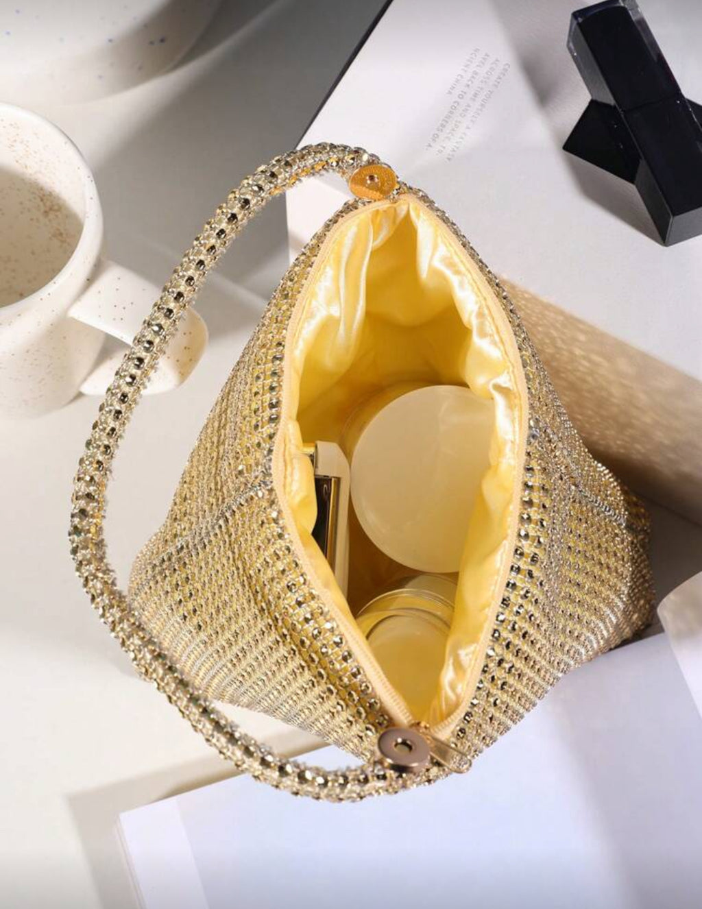 Gold Avara Clutch