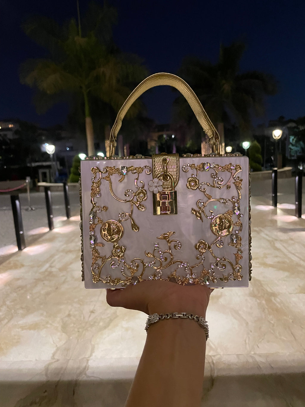 The Must Have Creamy White Masterpiece Clutch