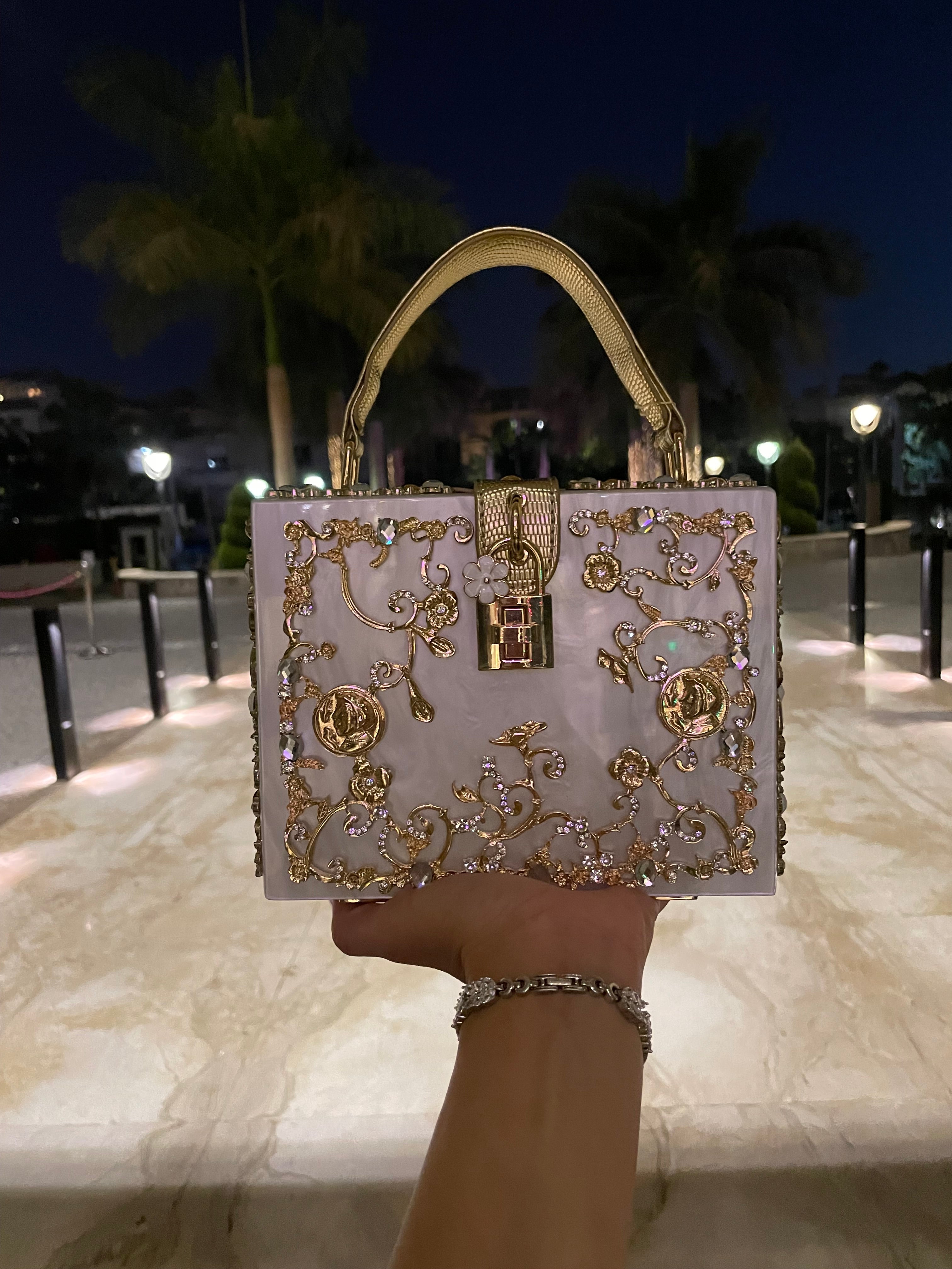 The Must Have Creamy White Masterpiece Clutch