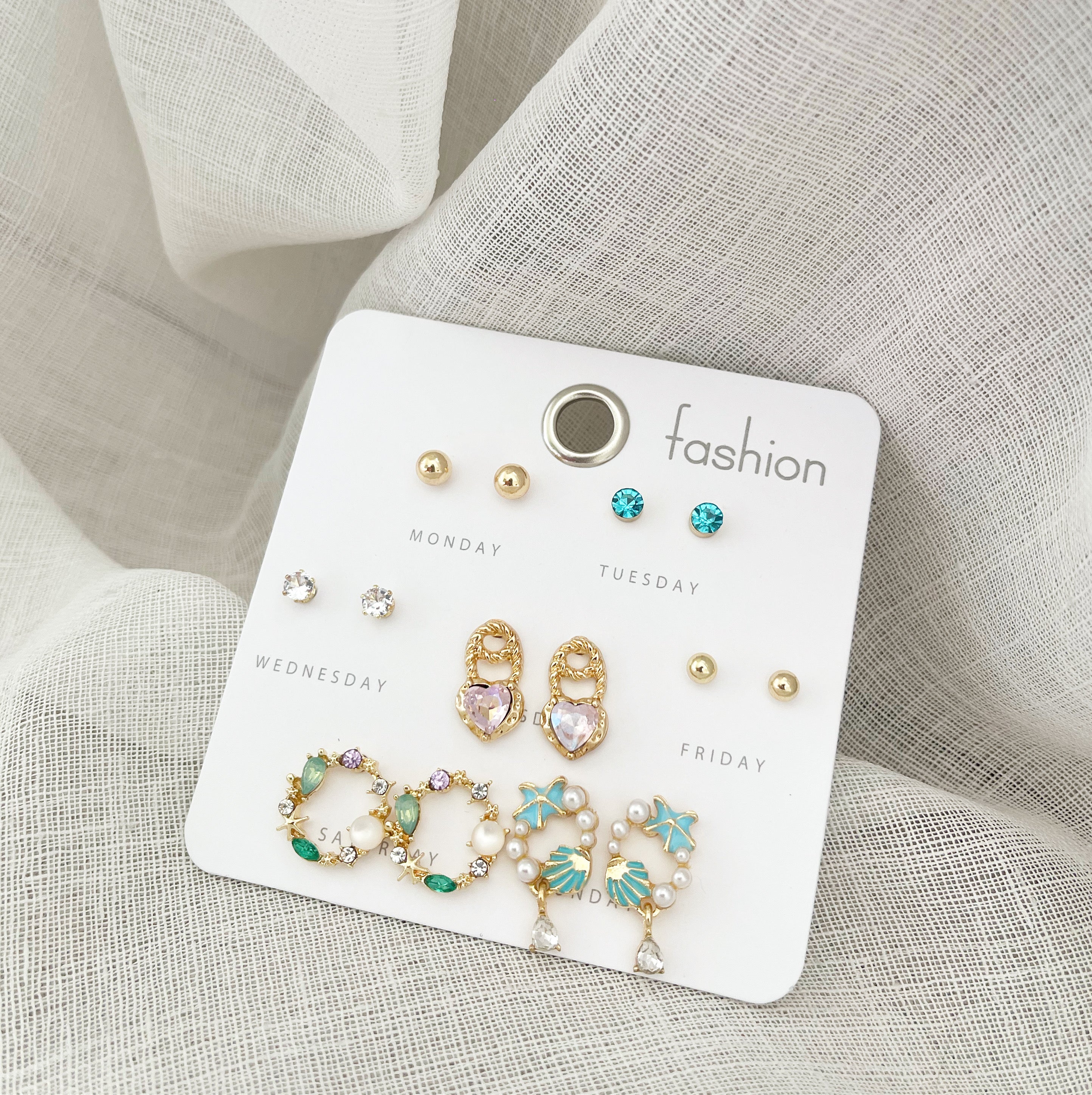Gold Earrings For The Week