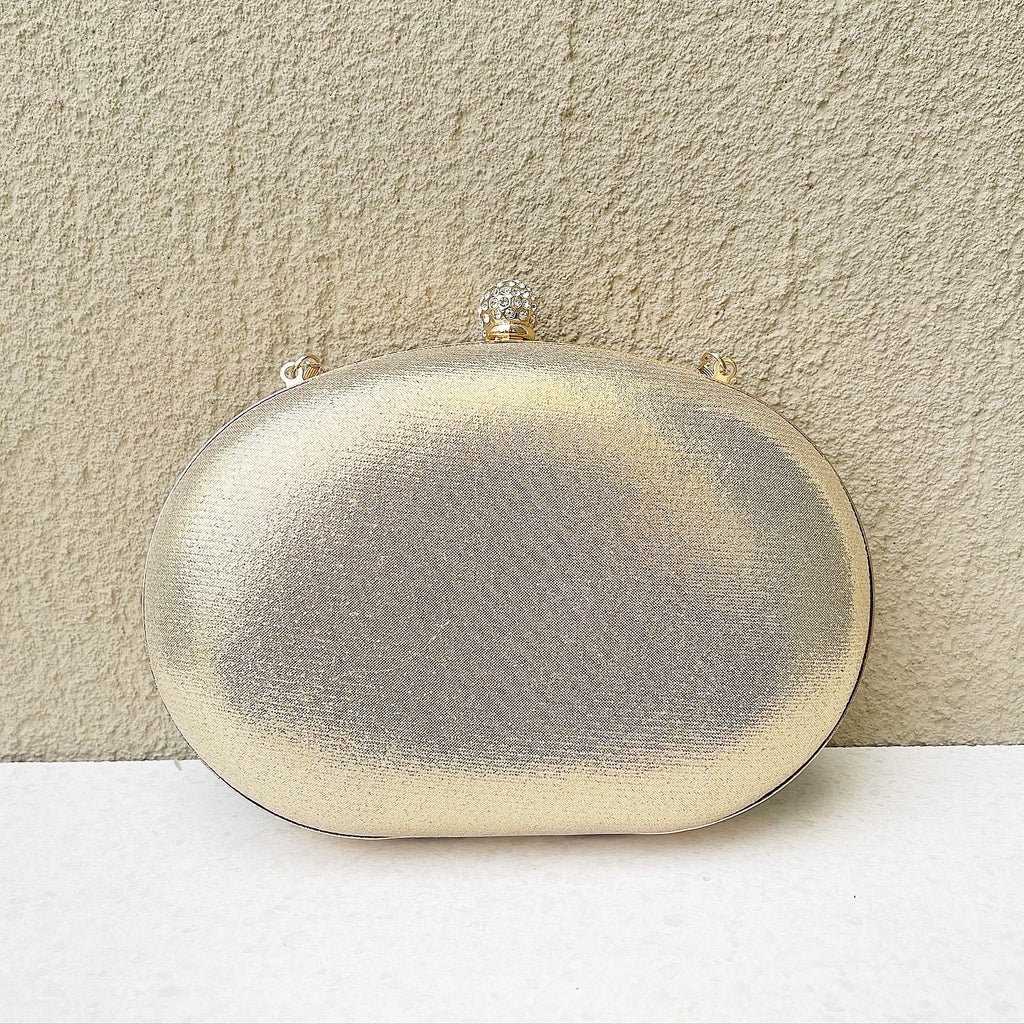 White Mosaic Clutch