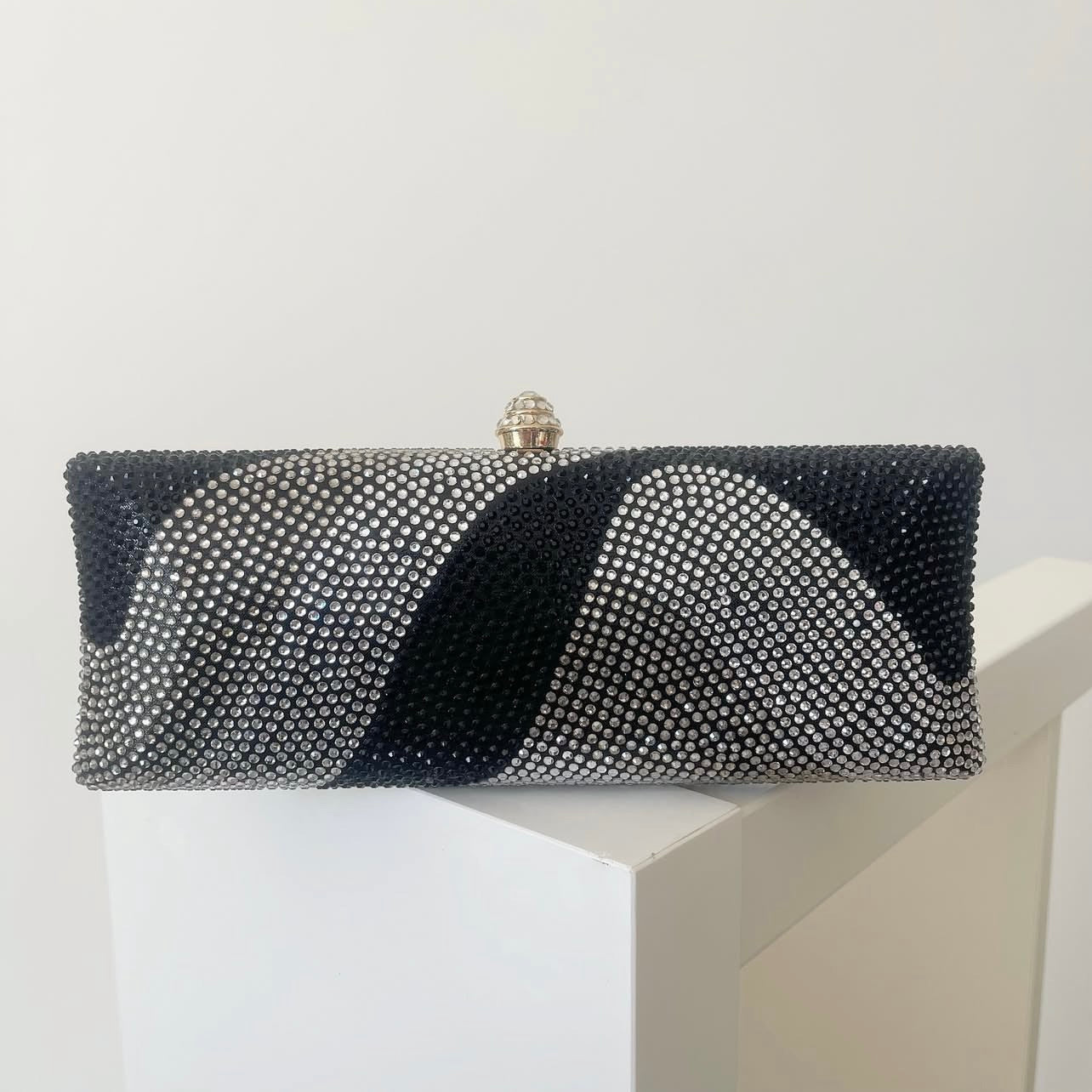 Black Bareeq Clutch