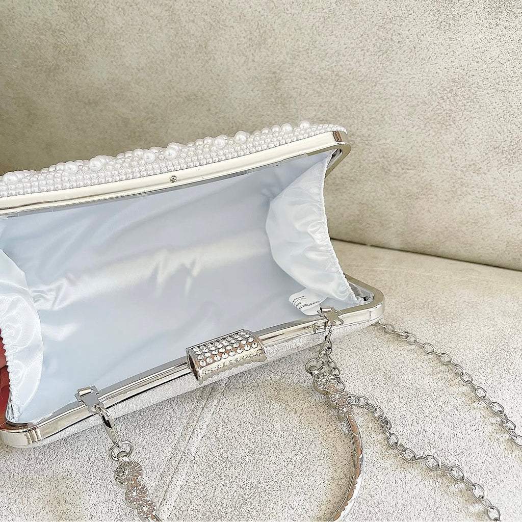 Silver Khatun Clutch