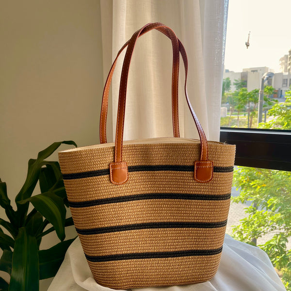 Brown Summer Everything Bag