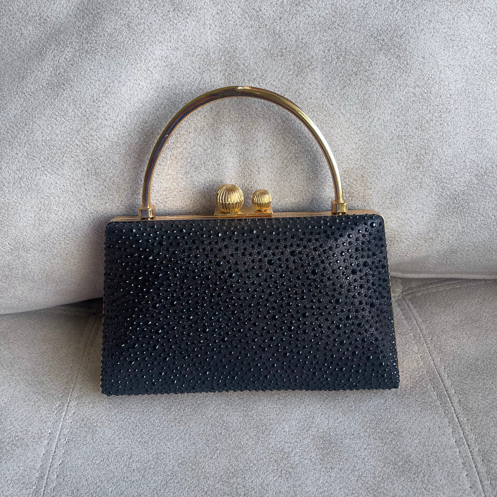 Black Royelle Clutch