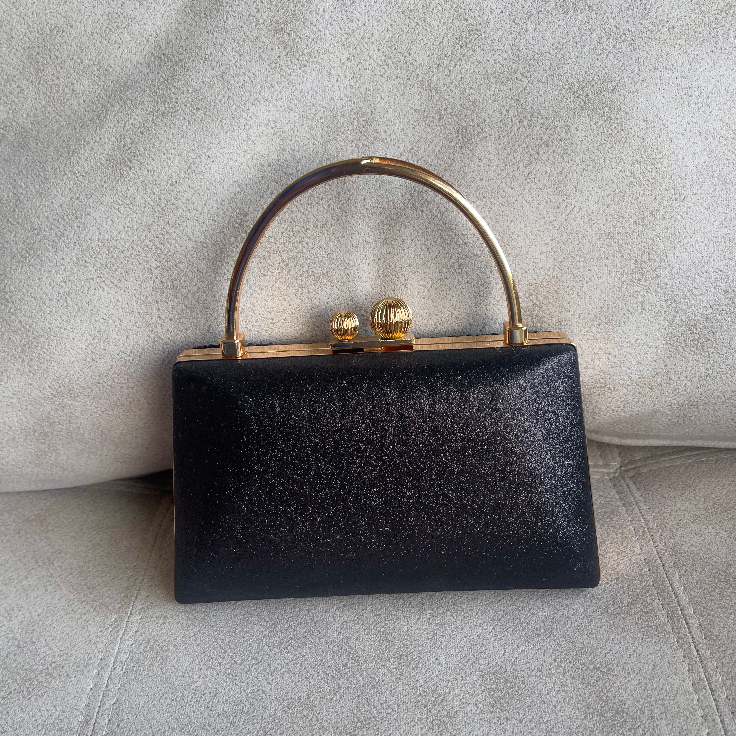 Black Royelle Clutch
