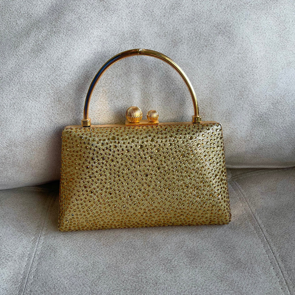 Gold Royelle Clutch