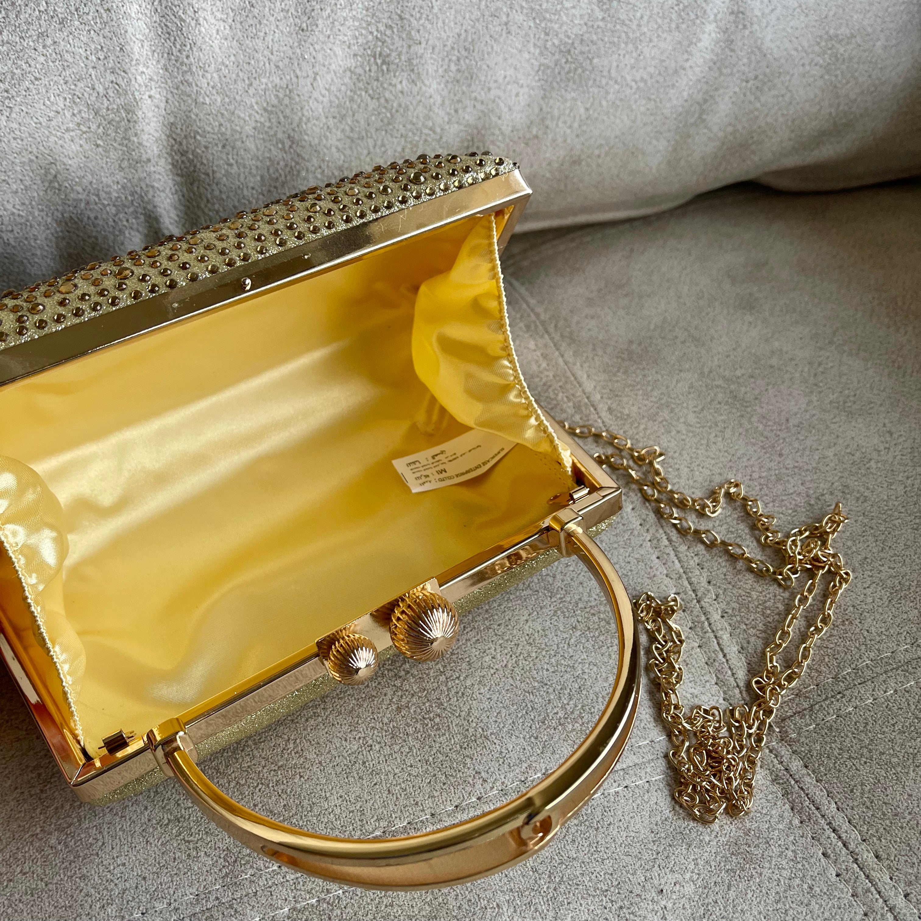 Gold Royelle Clutch