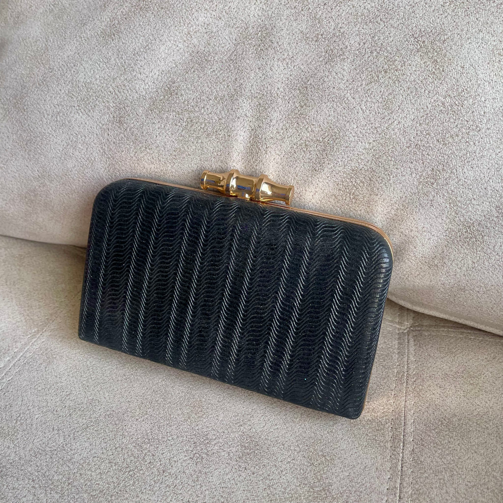 Black Frostelle Clutch