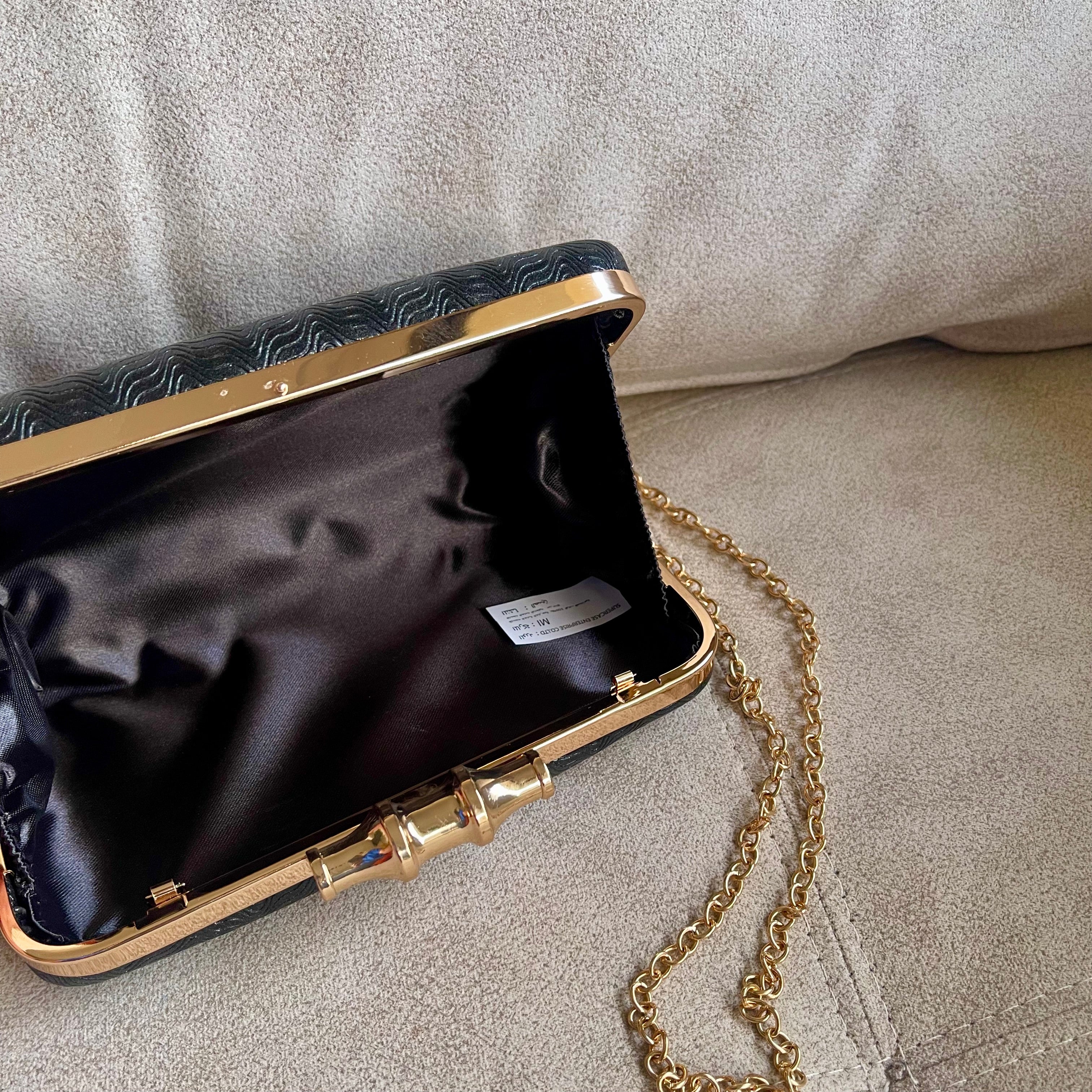 Black Frostelle Clutch