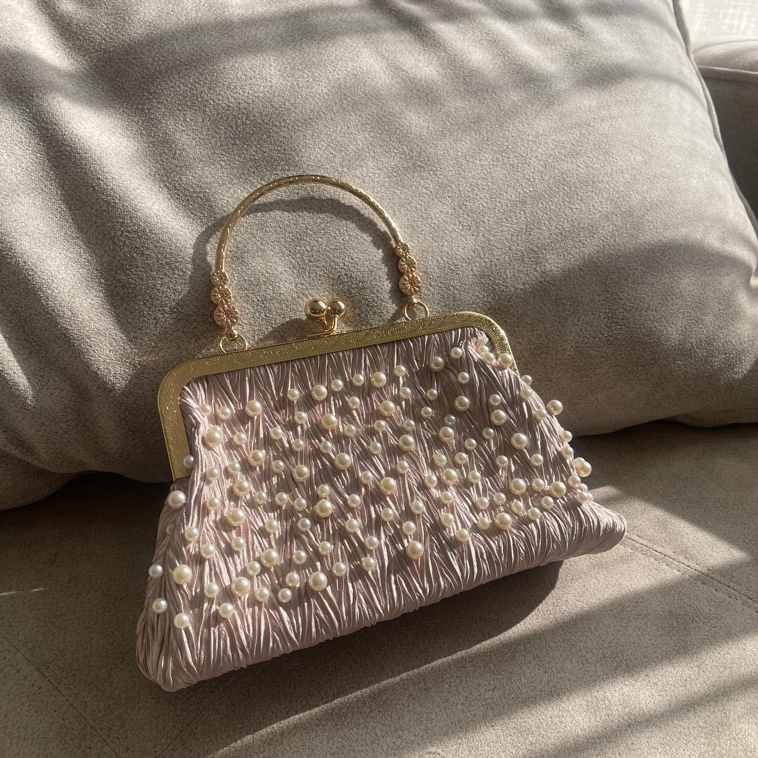 Pink Cordelia Clutch