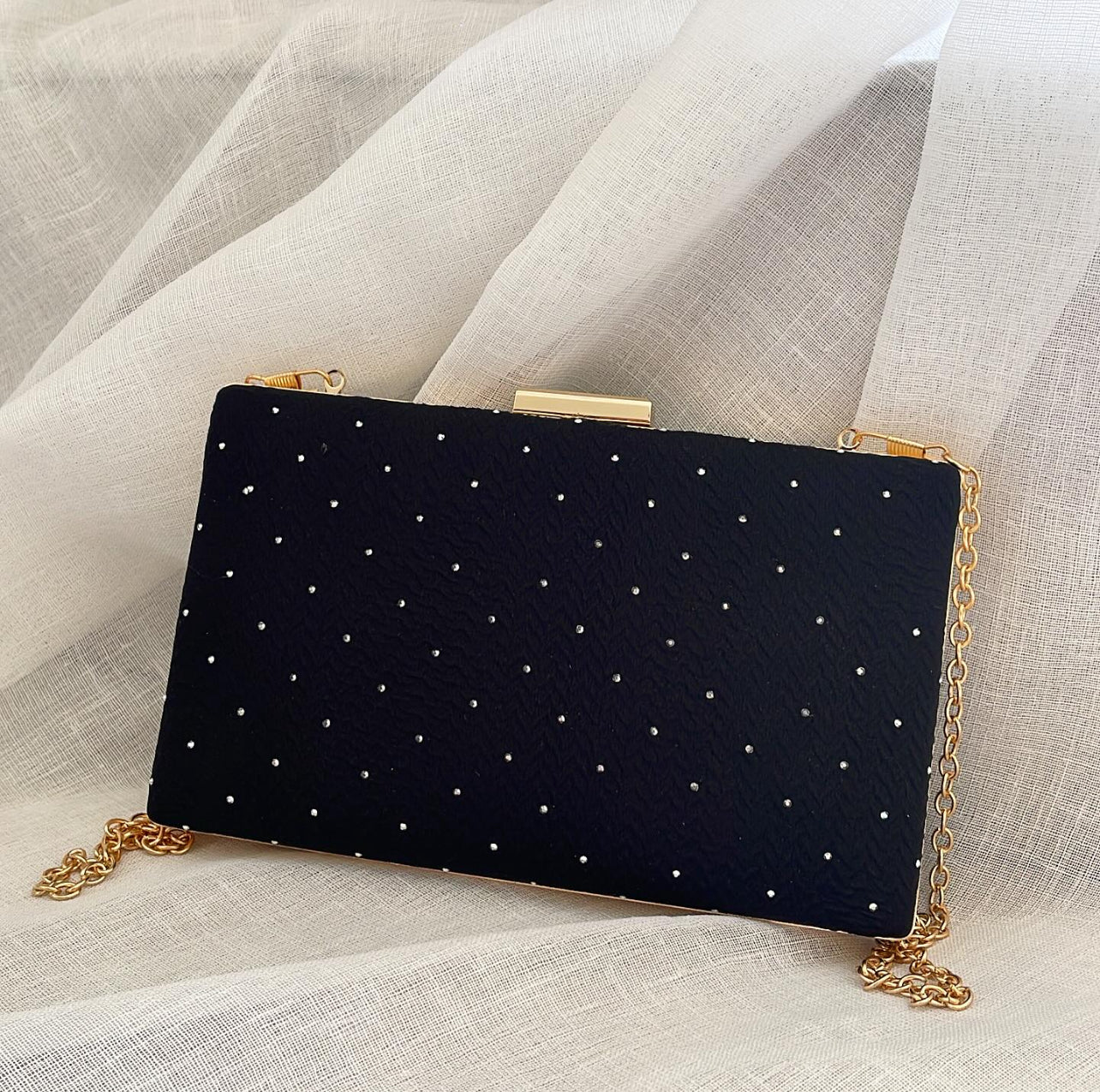 Black Stellar Clutch