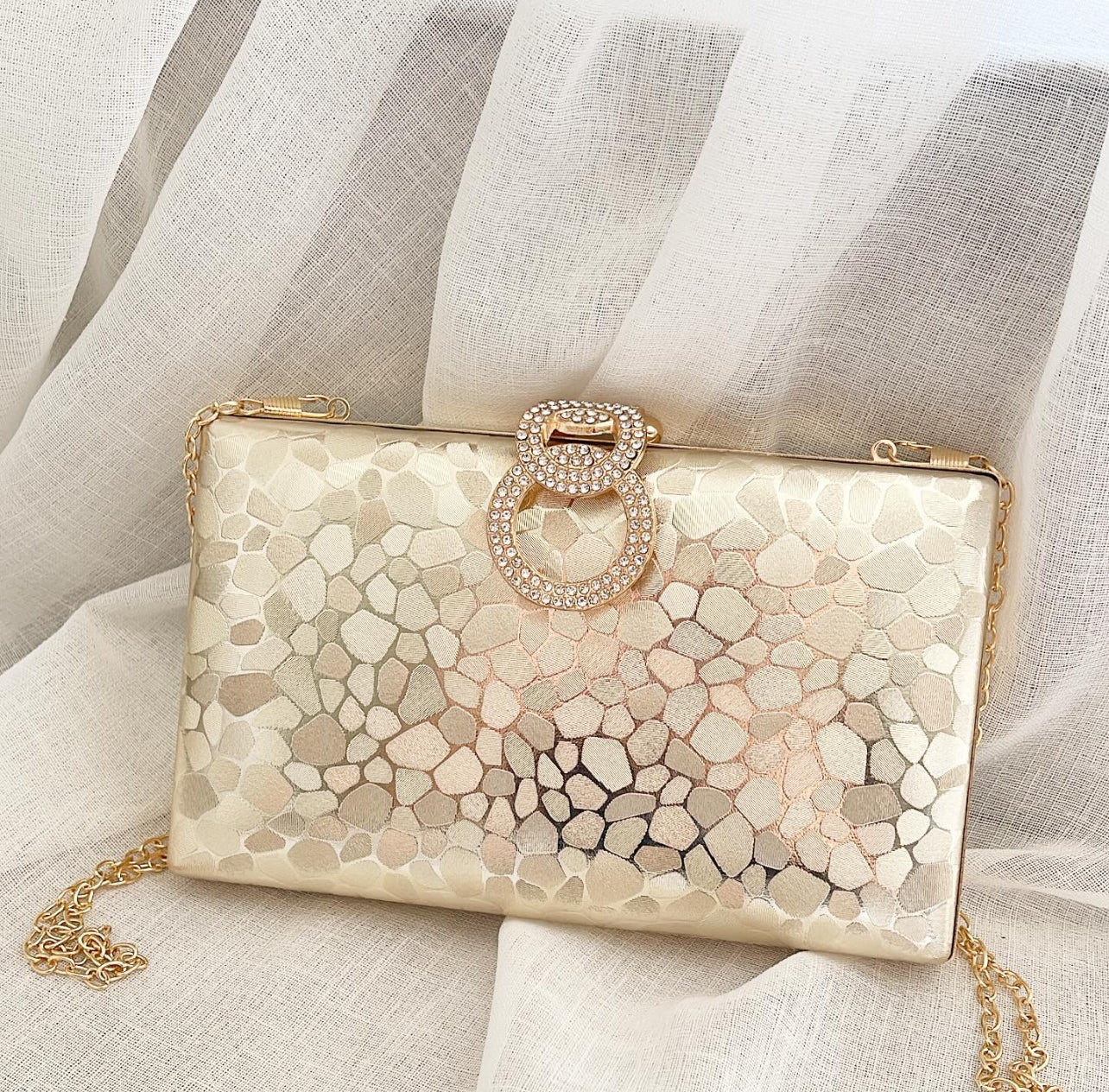 Gold Aurora Clutch