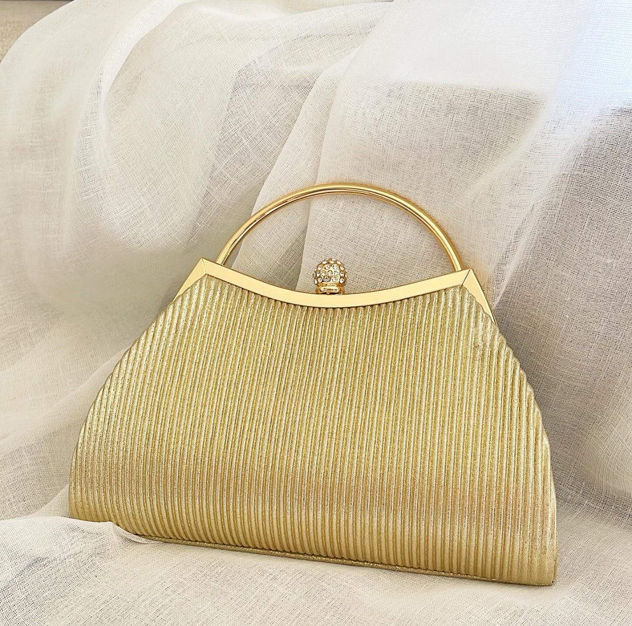 Gold Opulent Clutch