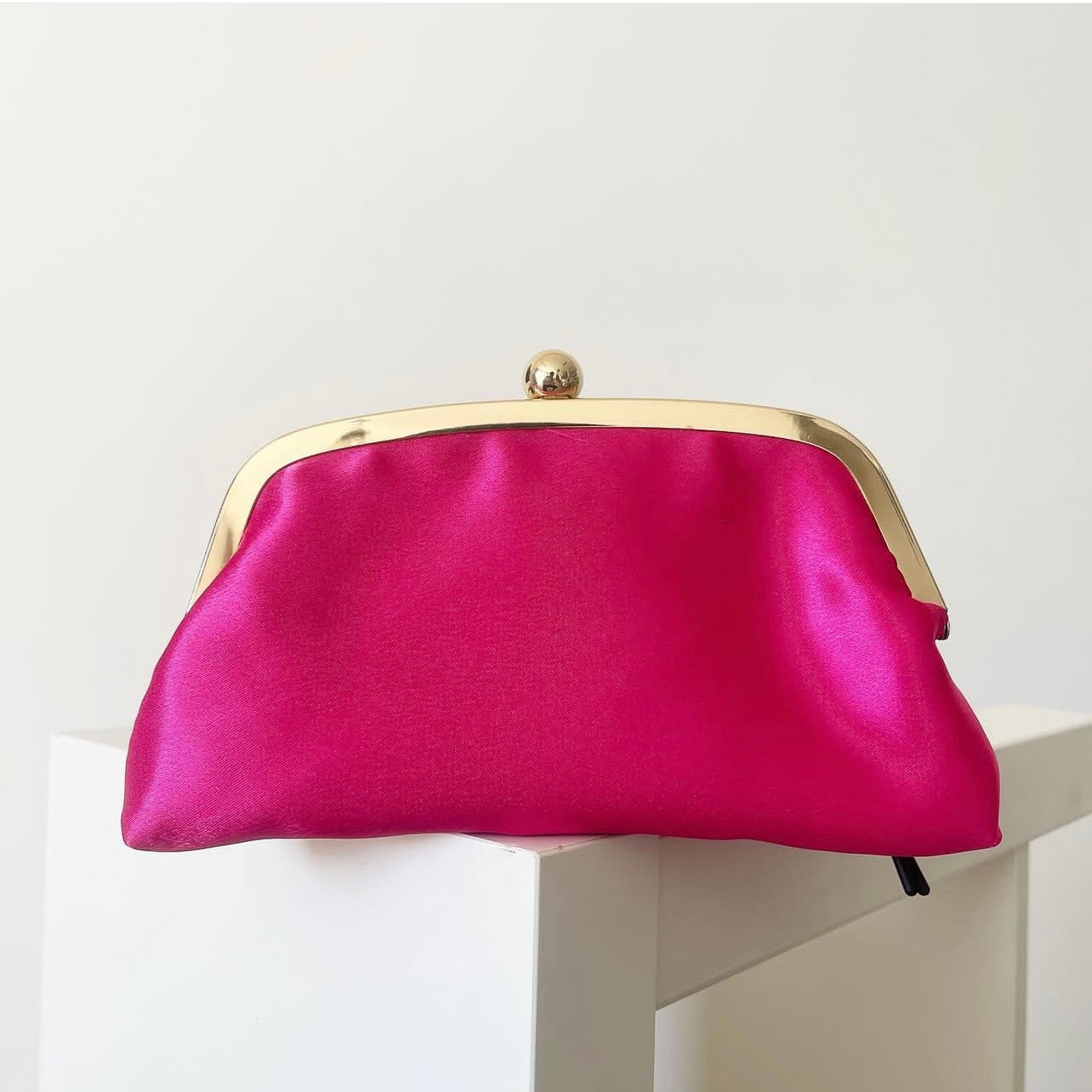 Hot Pink BLOOM Clutch